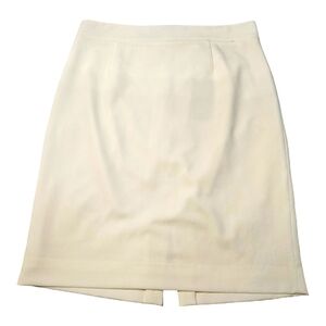 Antonio Melani White Above the Knee Pencil Skirt Size 14 NWT